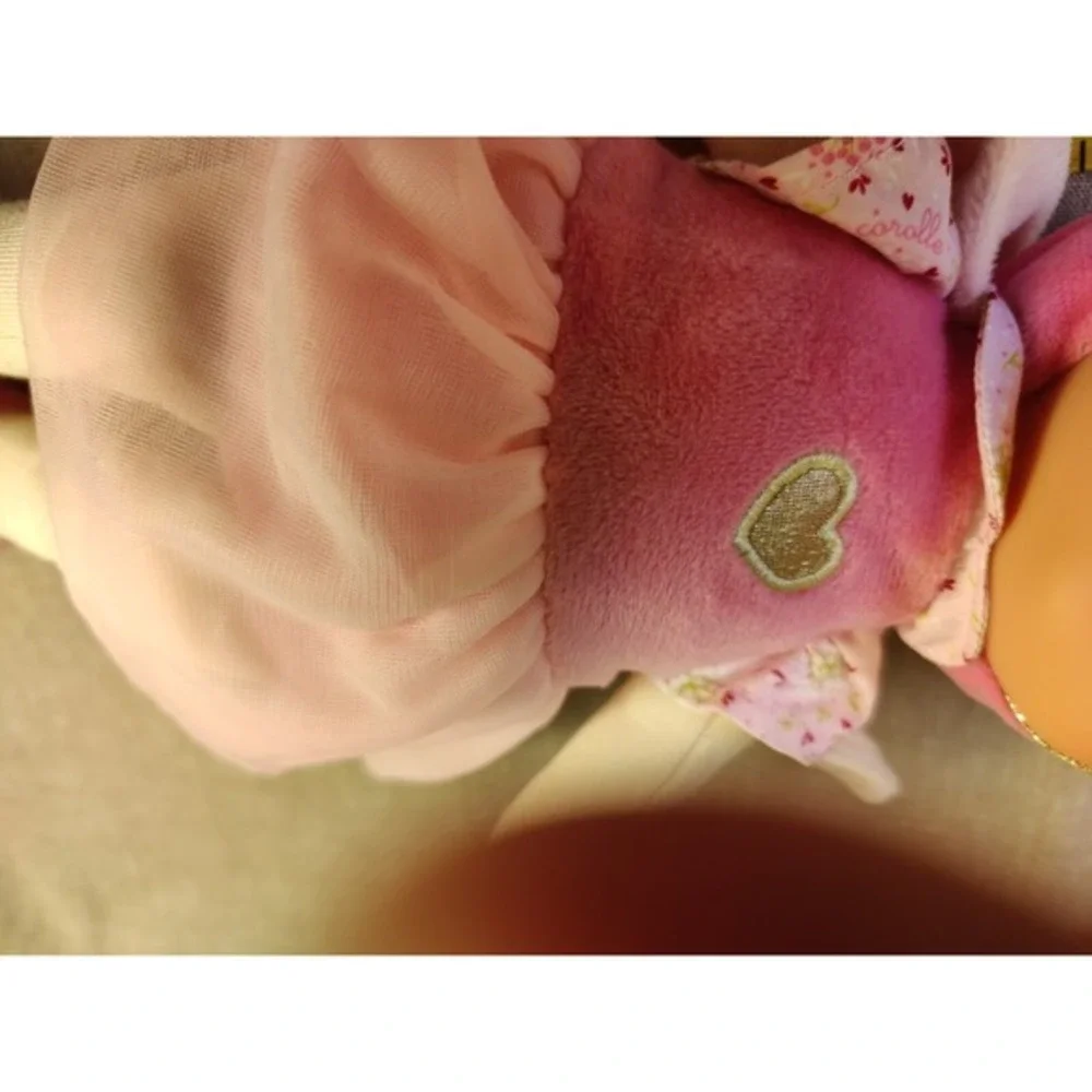 Corolle Nom Name Pink Soft Doll Washable Plush Toy‎ for Toddlers